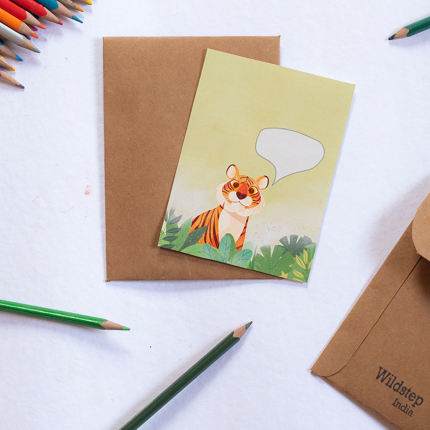 Festival Card with wildlife and nature theme - Wildstep India - Nature store
