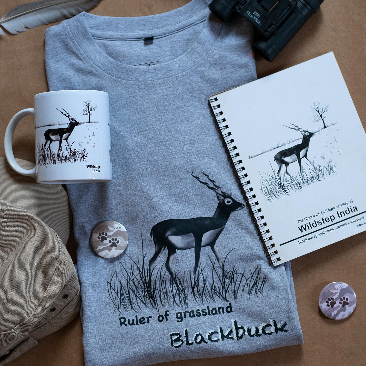 Wear for Cause - Wildlife - Blackbuck Safari- Wildstep India
