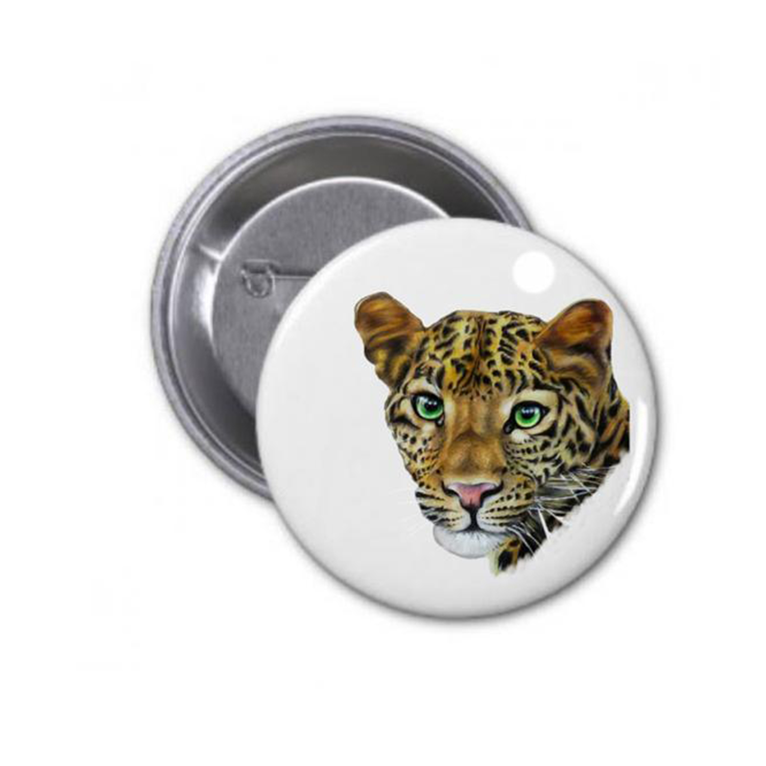 Leopard - Button badges - WIldstep India - Nature store product - Souvenir