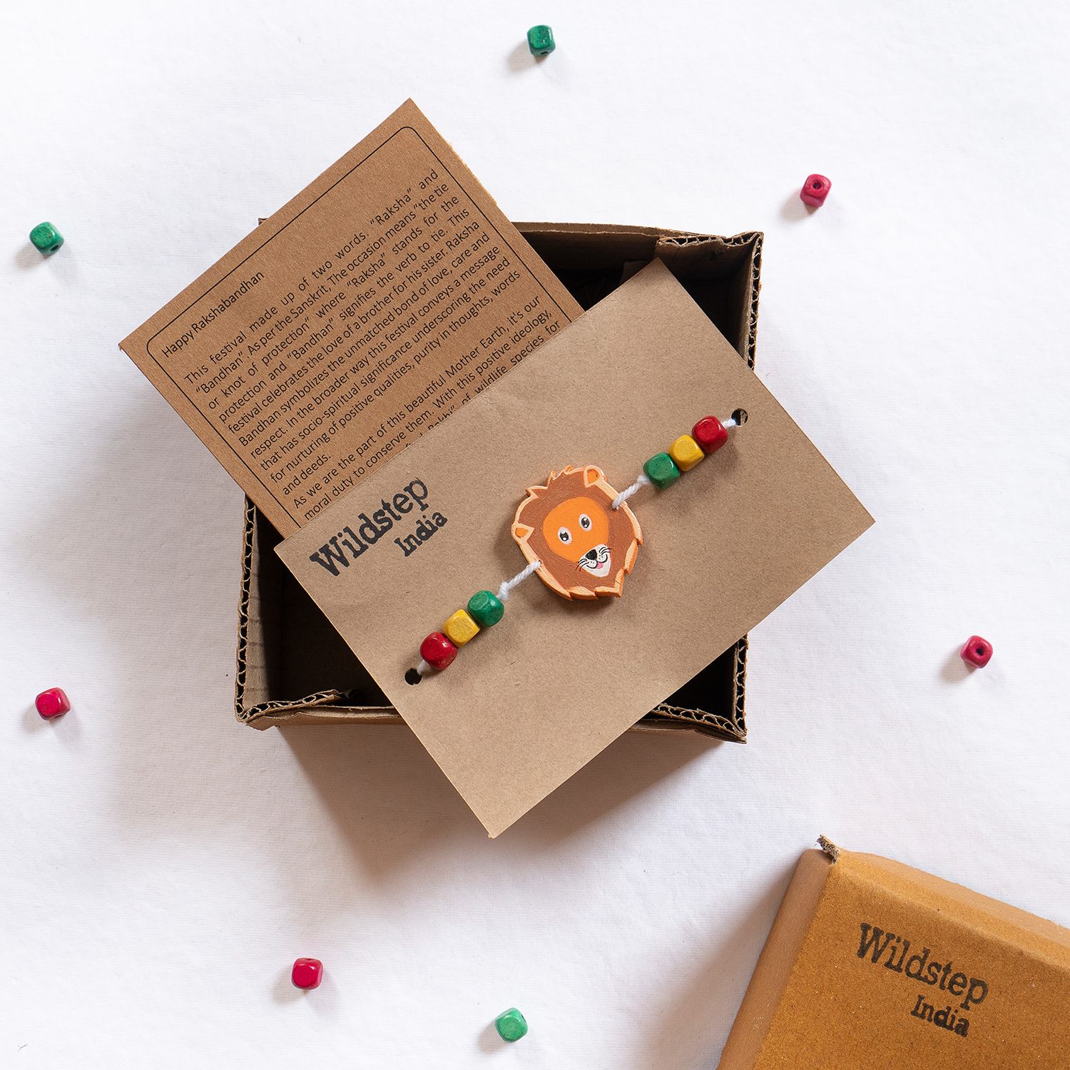 Wildlife theme Rakhi - Wear for cause - Rakshabandhan - Indian festival - WIldstep India Products- Nature Store