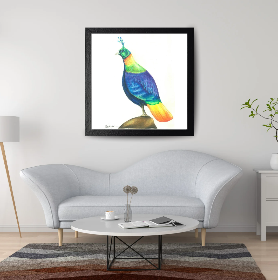 Indian artist - Kunjal Solanki - Art frame - Wildstep India - Nature Store