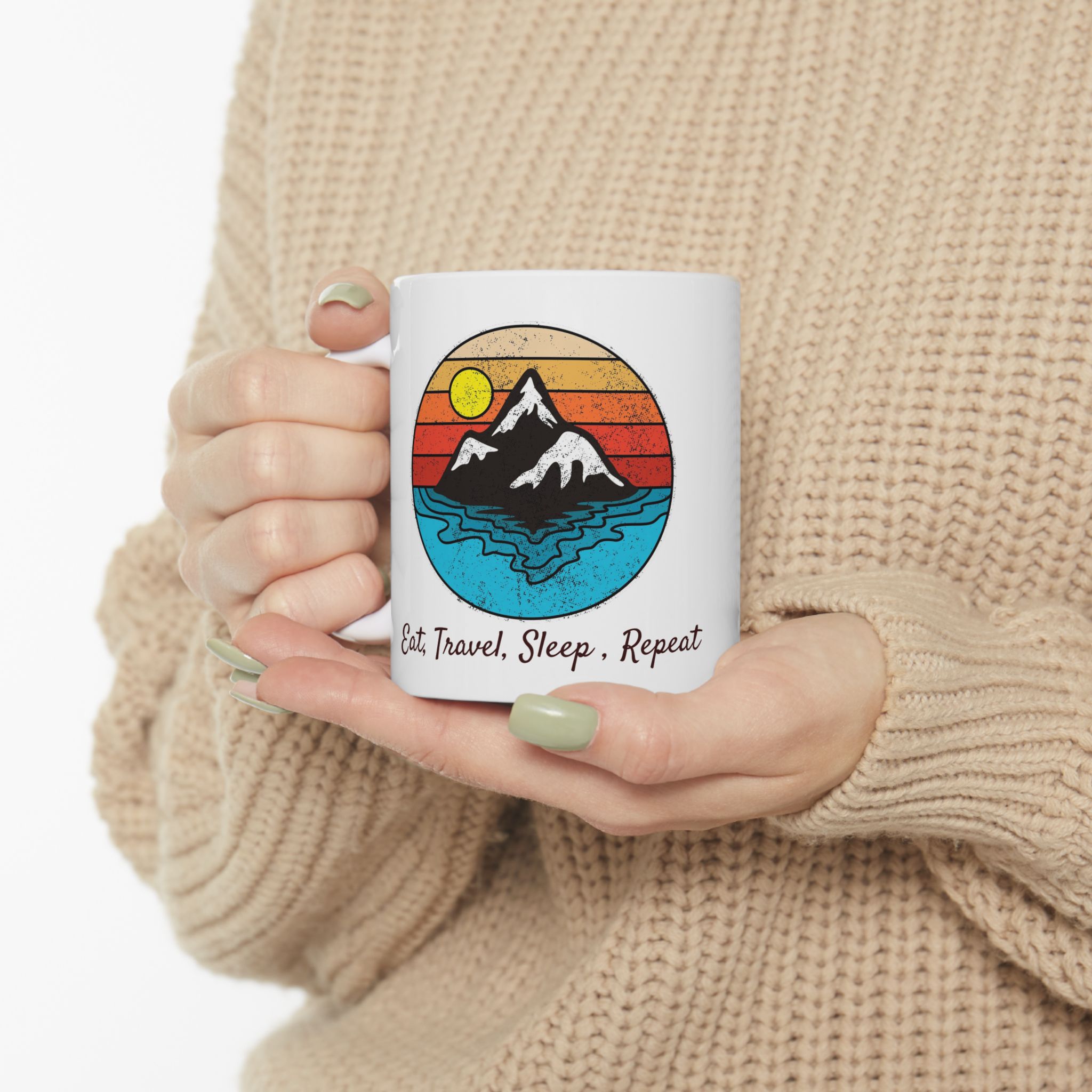 travel ceramic mug - wildstep India - travel trip wildlife exploration outdoor