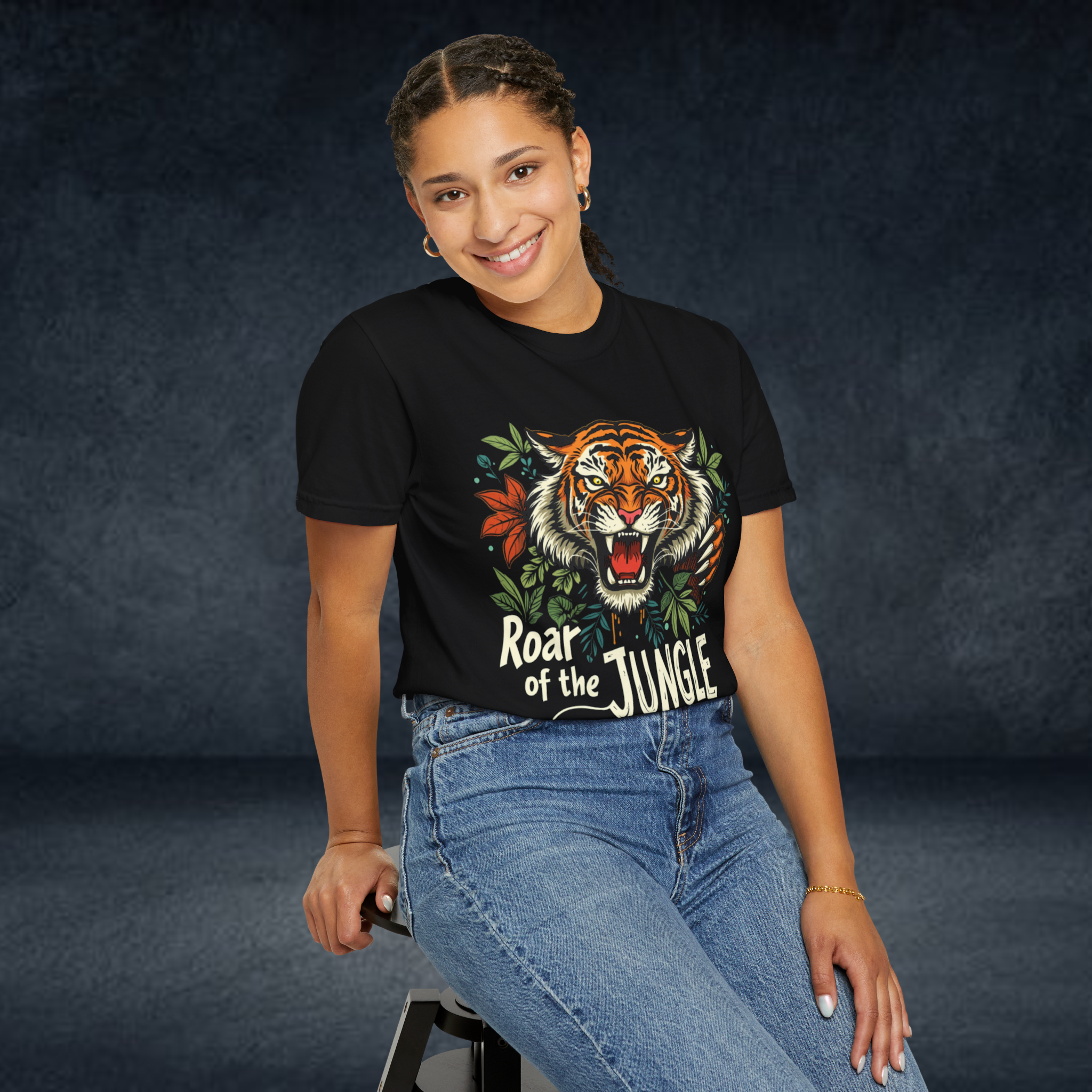 Begal Tiger- Indian Tiger - Tadoba - ranthombore - pench - pillibhit - kaziranga - rajaji national park- - wildstep India tshirt artist design - Indian elephant - cheetah - Indian wildlife - forest - line art - wildstep India - Wildstep India tshirt - Indian artist - wildlife conservation - support - nature and wildlife - africa