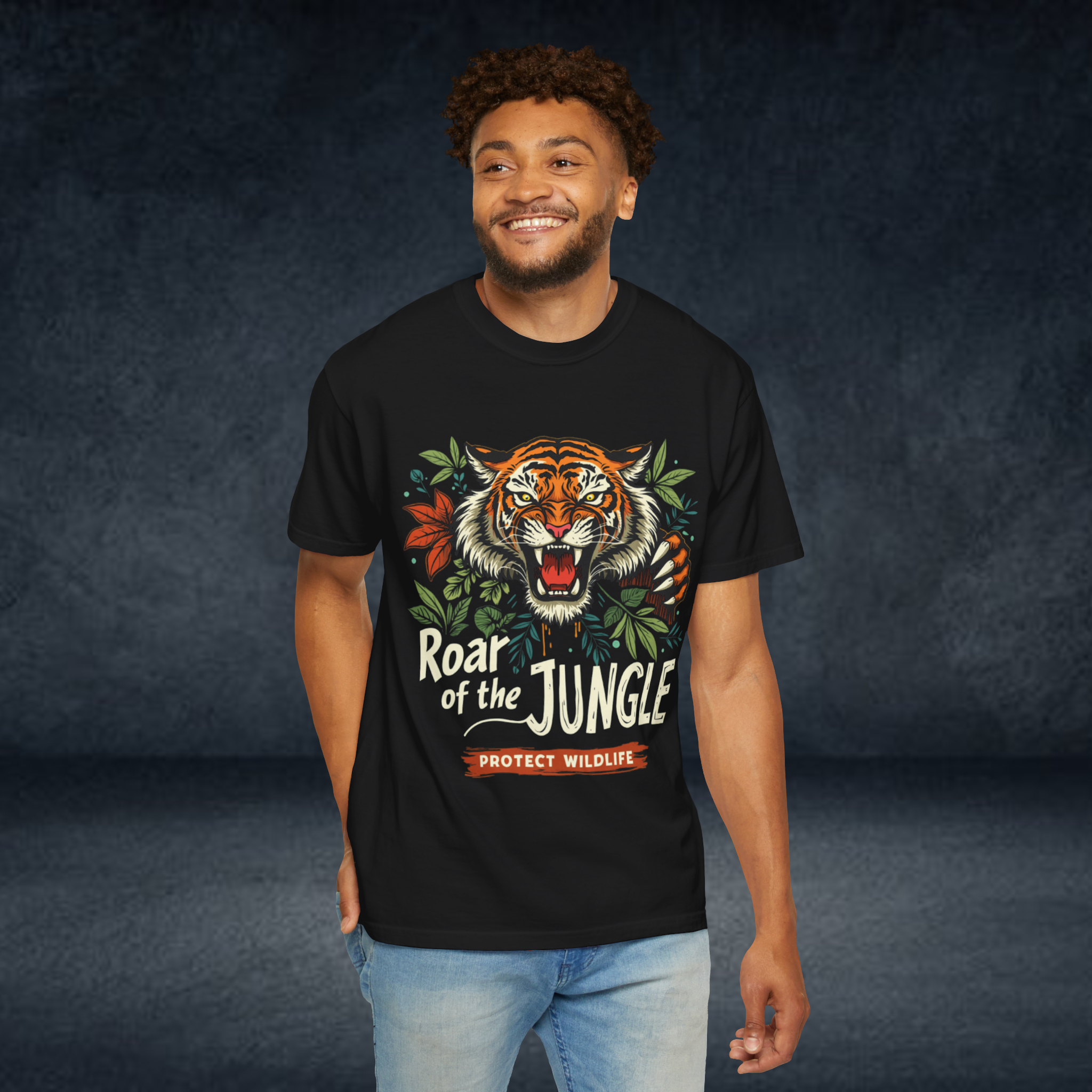 Begal Tiger- Indian Tiger - Tadoba - ranthombore - pench - pillibhit - kaziranga - rajaji national park- - wildstep India tshirt artist design - Indian elephant - cheetah - Indian wildlife - forest - line art - wildstep India - Wildstep India tshirt - Indian artist - wildlife conservation - support - nature and wildlife - africa