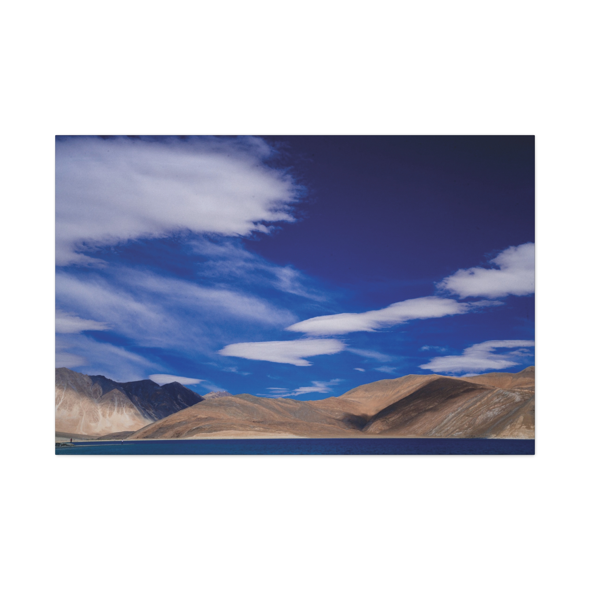Pangong tso - lake - leh-ladakh - WIlstep India - photograph - photoframe - artwork- nature and landscapes - interior decor - space decor