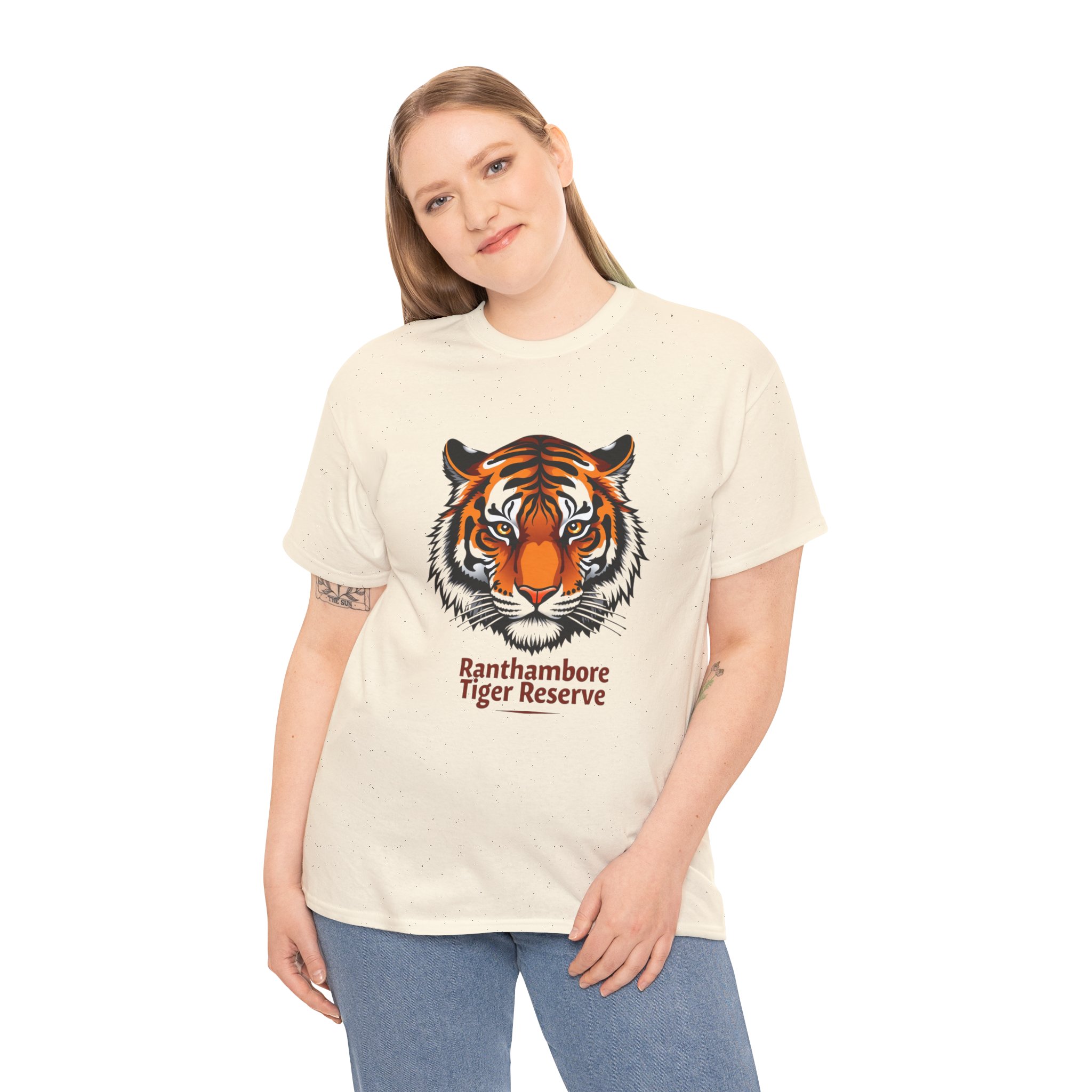 Begal Tiger- Indian Tiger - Tadoba - ranthombore - pench - pillibhit - kaziranga - rajaji national park- - wildstep India tshirt artist design - Indian elephant - cheetah - Indian wildlife - forest - line art - wildstep India - Wildstep India tshirt - Indian artist - wildlife conservation - support - nature and wildlife - africa